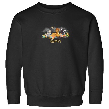 Discover Disney Bambi Thumper Flower Butterfly Poster Sweatshirts