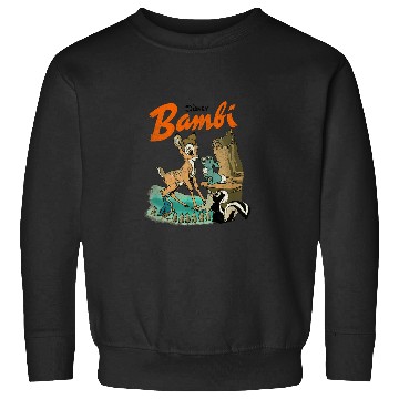 Discover Disney Bambi  Group Poster Sweatshirts