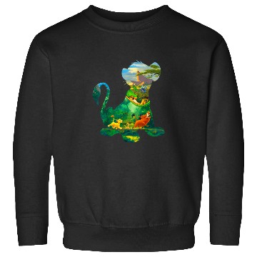 Discover Disney Lion King Simba Silhouette Graphic TShirt Sweatshirts