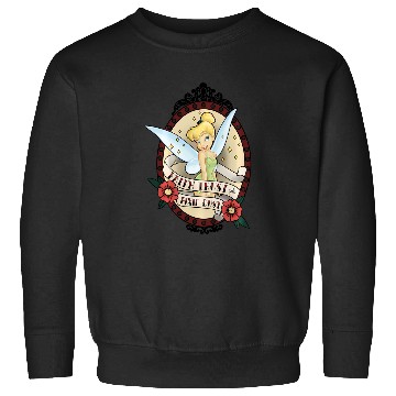 Discover Disney Peter Pan Tinker Bell Faith Trust Pixie Dust Tattoo Sweatshirts