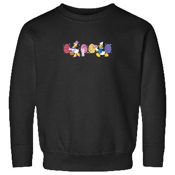Discover Disney Donald Duck Daisy Duck Spring Easter Eggs Sweatshirts