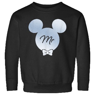Discover Disneyss Wedding Matching Mickey Bow Tie Husband Groom Mr Sweatshirts