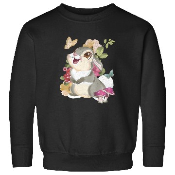 Discover Disney Bambi Thumper Vintage Floral Portrait Sweatshirts
