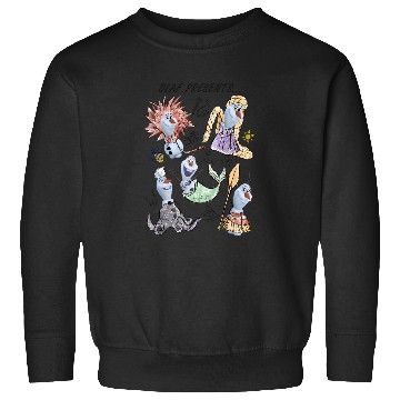 Discover Disney Olaf Presents Classic Costume Sketches Sweatshirts