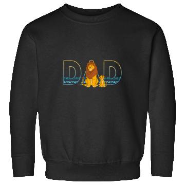 Discover Disney The Lion King Simba And Mufasa Dad Sweatshirts