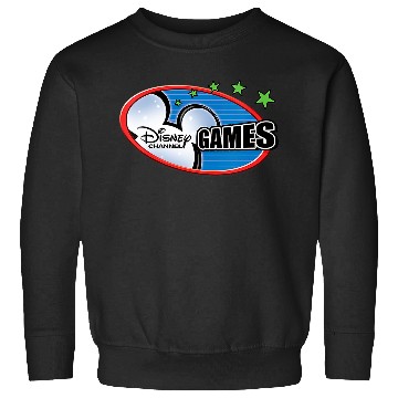 Discover Womens Disney Channel Games Logo V-Neck Sweatshirts