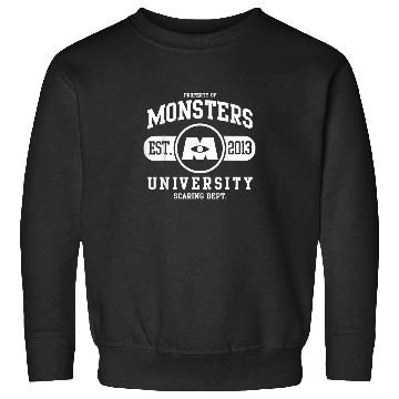 Discover Disney Pixar Monsters University Est 2013 Logo Sweatshirts