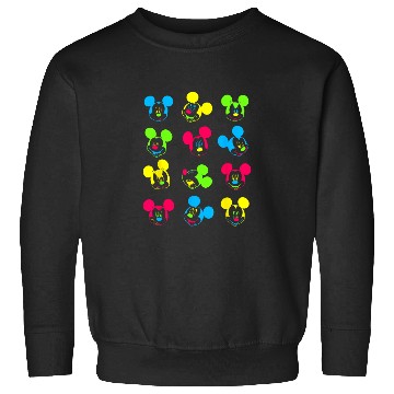 Discover Disney Neon Mickey Mouse Sweatshirts