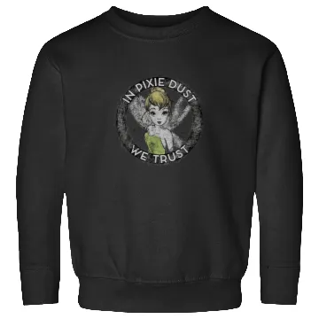 Discover Disney Peter Pan Tinkerbell Circle In Pixie Dust Sweatshirts