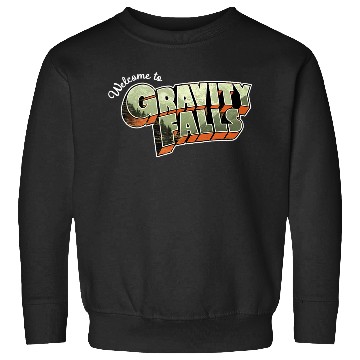 Discover Disneyss Gravity Falls Welcome To Gravity Falls Logo Sweatshirts