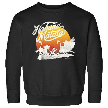 Discover Disneyss The Lion King Hakuna Matata Sunset March Sweatshirts