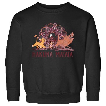 Discover Disneyss Lion King Hakuna Matata Henna Group shots Portrait Sweatshirts