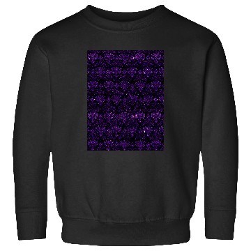 Discover Disney Haunted Mansion purple glitter pattern Graphic Sweatshirts