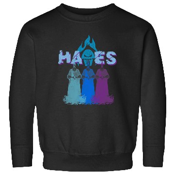 Discover Disney Villains Hades Multicolor Evil Shot Distressed Sweatshirts