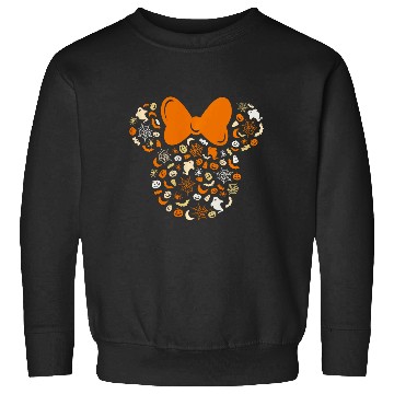 Discover disney minnie mouse halloween ghosts pumpkins spiders sweat Sweatshirts