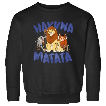 Discover Disneyss Lion King Classic Hakuna Matata Group Sweatshirts
