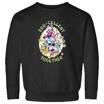 Discover Disney Mickey Mouse and Pals Easter Egg-Cellent Together Sweatshirts