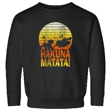 Discover Disneyss Lion King Simba Hakuna Matata Sunset C1 Sweatshirts