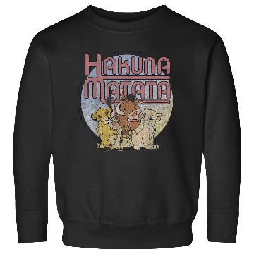 Discover Disneyss Lion King Retro Hakuna Matata Simba And Friends Sweatshirts