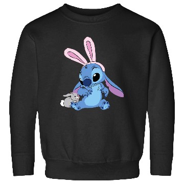 Discover Disney Stitch with Easter Bunny Sweatshirts