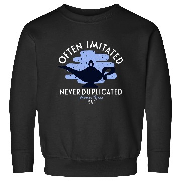 Discover Disney Aladdin Genie Often Imitated Never Duplicated Sweatshirts