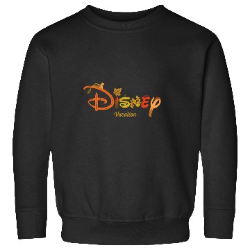Discover Disney Autumn Fill Logo Fall Trip Vacation Sweatshirts