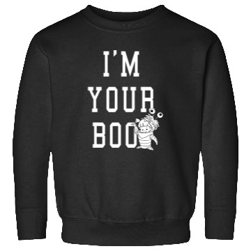 Discover Disney Pixarss Monsters Inc. Im Your Boo Bold Center Logo Sweatshirts