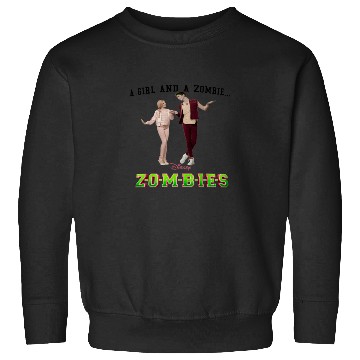 Discover Disney Zombies A Girl and A Zombie Sweatshirts