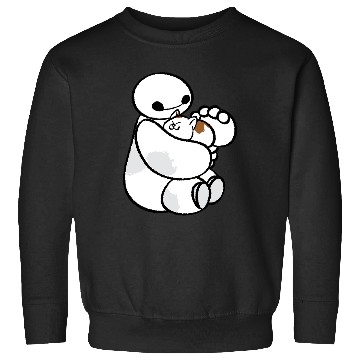 Discover Disney Big Hero 6 Baymax Cat Cute Portrait Sweatshirts