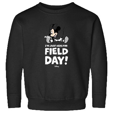 Discover Disney Mickey Just Here For Field Day Sweatshirts