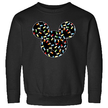 Discover Disney Mickey Holiday Lights Sweatshirts