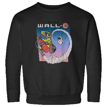 Discover Disney Pixar Wall-e Fly Eve Distressed Sweatshirts