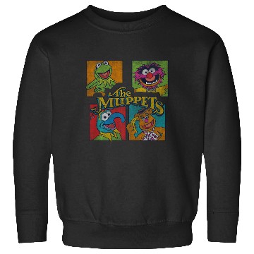 Discover Disneys muppets group shot box up sweat Sweatshirts