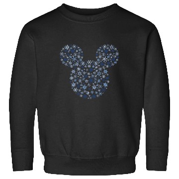 Discover Disney Mickey Mouse Snowflake Fill Sweatshirts