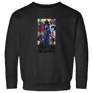 Discover SpiderVerse Eras Tour with title Sweatshirts