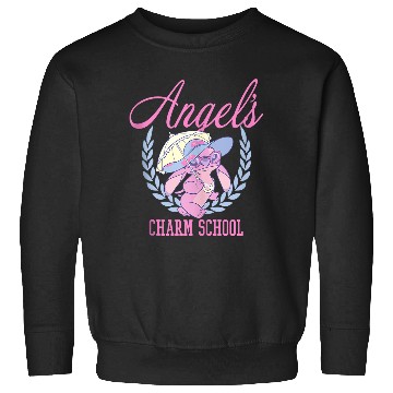 Discover Disneyss Lilo Stitch Angel Charm School Demure College Sweatshirts
