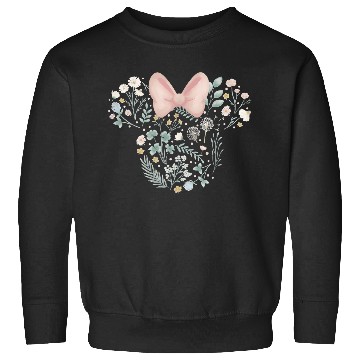 Discover Disney Minnie Mouse Icon Spring Flowers Sweatshirts