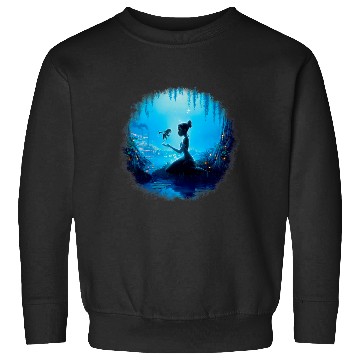 Discover Disney Princess And The Frog Swamp Night Graphic Sweatshirts