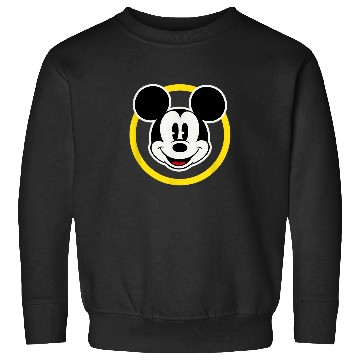 Discover Amazon Essentials Disney Smiling Mickey in Yello Sweatshirts