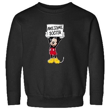 Discover Disneys Mickeys Mouse Awesome Doctor VNeck Sweatshirts
