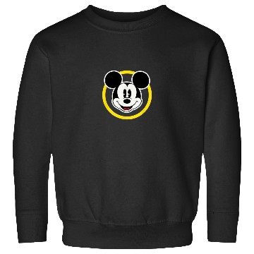 Discover Amazon Essentials Disney Smiling Mickey In Yello Sweatshirts