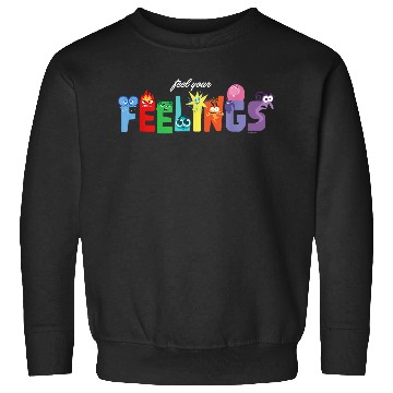 Discover Disneyss And Pixarss Inside Out 2 Emotions Feel Your Feelings Sweatshirts