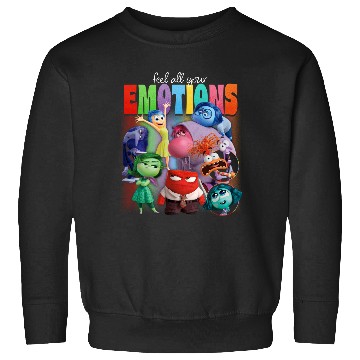 Discover Disneys Pixar Inside Out 2 Feel All Your Emotions Sweatshirts