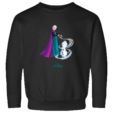 Discover Disneys once upon a snowman elsa creates olaf Sweatshirts