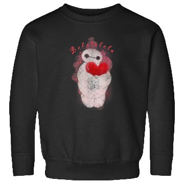 Discover Disney Big Hero 6 Baymax Heart Portrait Graphic Sweatshirts