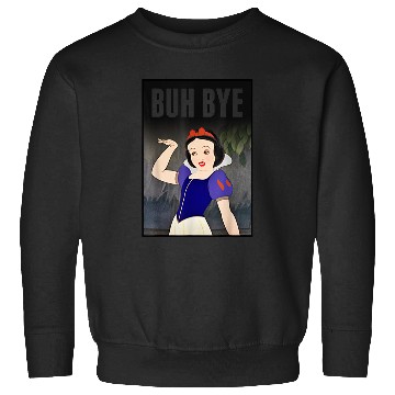 Discover Disneyss Snow White Buh Bye Poster Graphic Sweatshirts