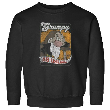 Discover Disneyss Snow White Grumpy As Usual Vintages Card Sweatshirts