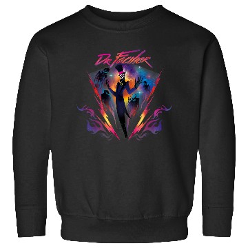 Discover Disneys Villains Dr Facilier 90s Rock Band Neon Sweatshirts