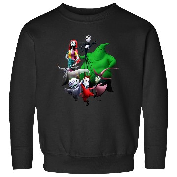 Discover Disneyss The Nightmare Before Christmas Characters Group shots Sweatshirts
