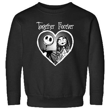 Discover Disneyss Jack Skellington Together Forever Short Sleeve Sweatshirts